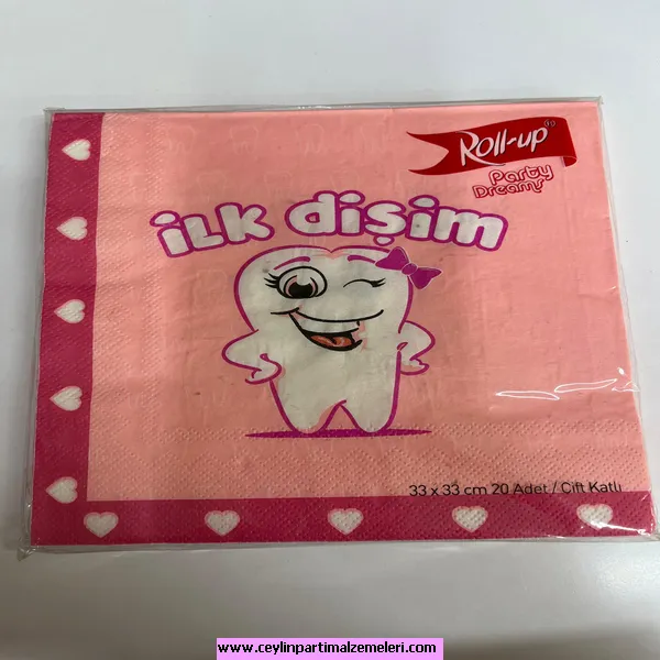 İlk Diş Temalı Peçete